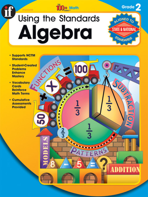 Title details for Using the Standards - Algebra, Grade 2 by Piddock - Available